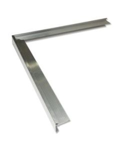 Dakrand Alu Buitenhoek 500 x 500 mm voor profiel 60 x 45 mm