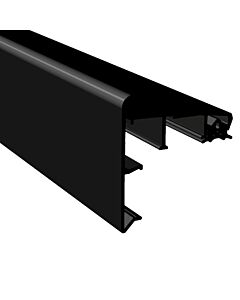 Roval-Solotrim Dakrandprofiel RAL 9005