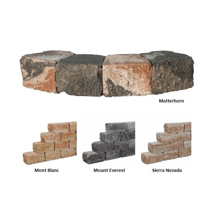 Redsun Combiwall Splitton trapezium Mont Blanc