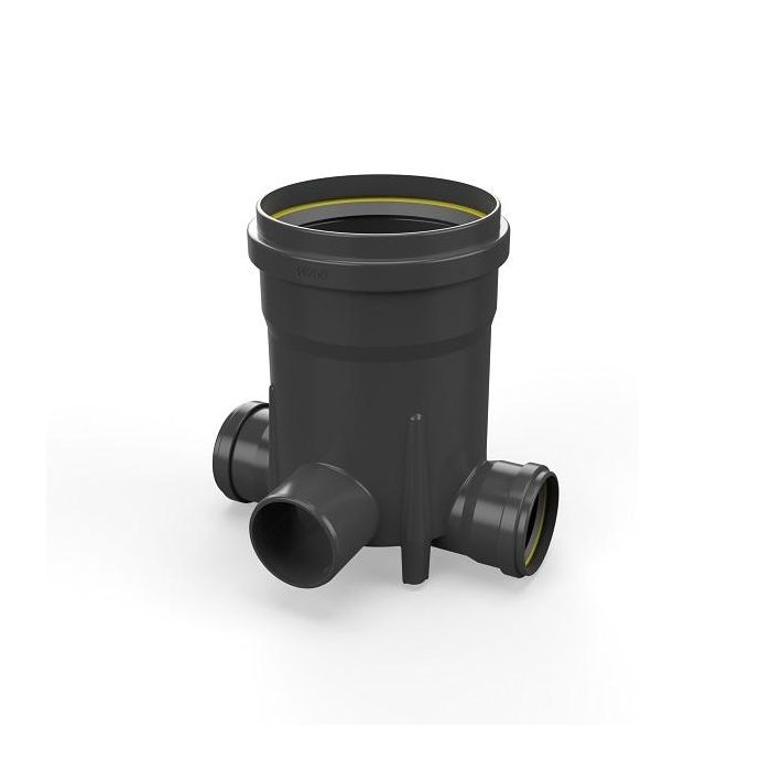 Toezichtput [PE] Ø250 / 3 x Ø110 mm