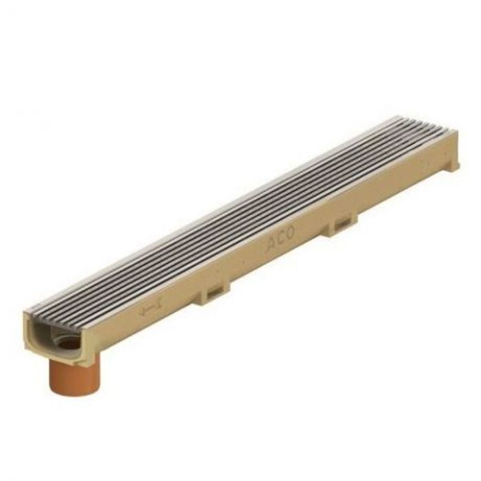 aco euroline 60 inox met uitloop