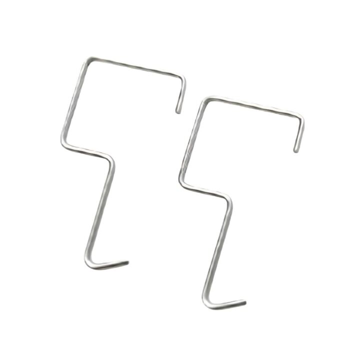 ACO Inox haakjes (set 2 st) Art. CR002