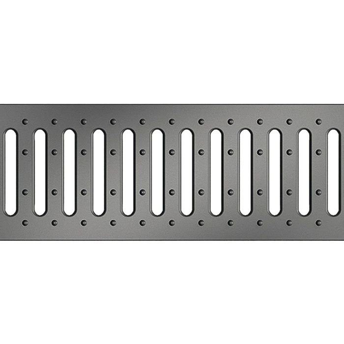 Antraciet renovatierooster verzinkt staal