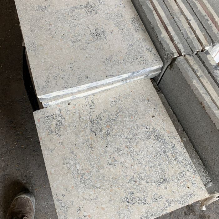 beige originele rustieke betondallen