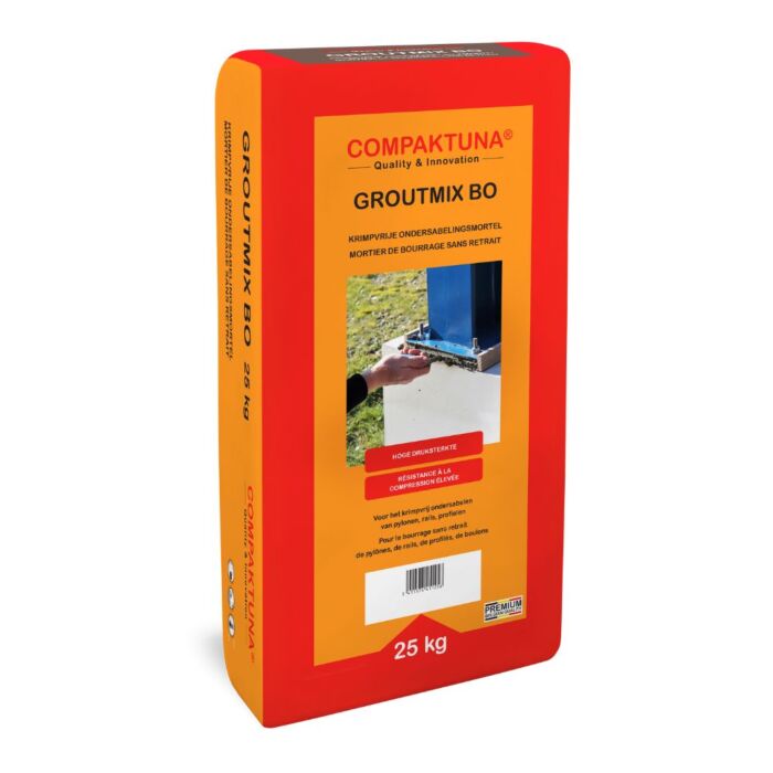 Compaktuna Groutmix BO krimpvrije ondersabelingsmortel 