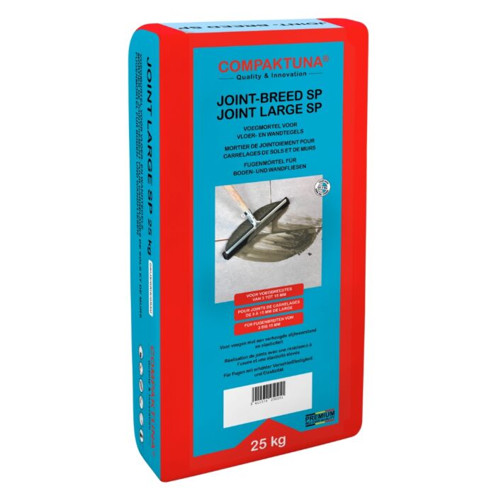 Compaktuna voegsel voor natuursteen brede voeg