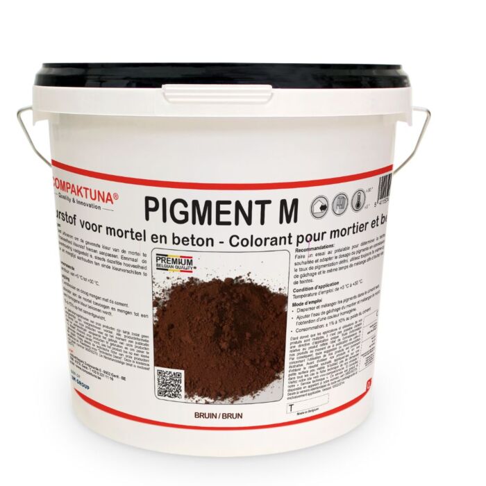 Pigment M bruin (0,75kg)