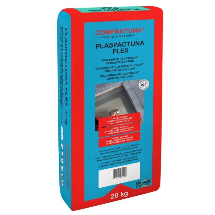 Compaktuna Plaspactuna Grijs 20 kg