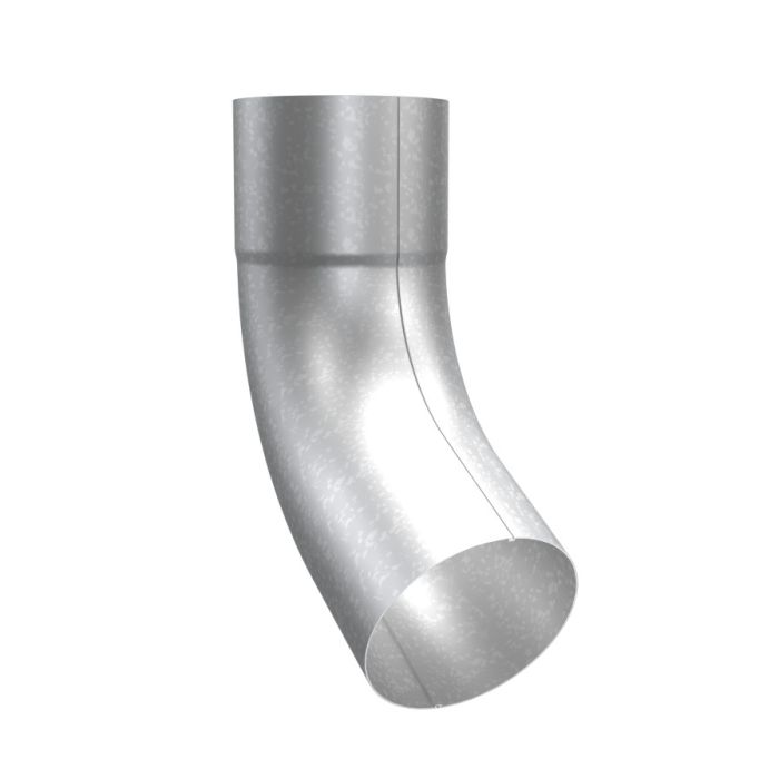 Metigla Dakgoot #11 60° Bocht - Ø125/88 mm [Alu Zinc] 