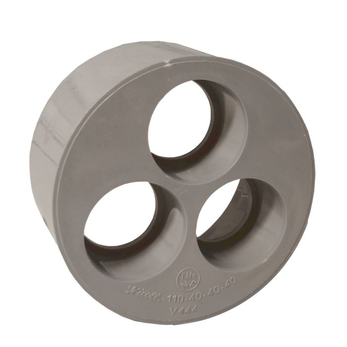 Driedubbel PVC verval