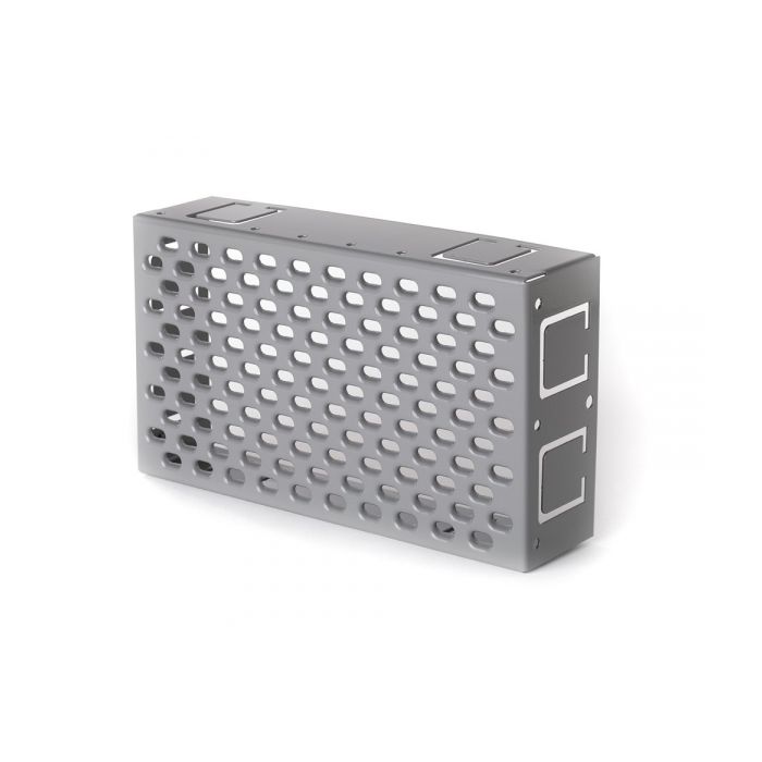 Tilmar GevelFix-IN RVS Inzetrooster Grijs 210 x 115 mm