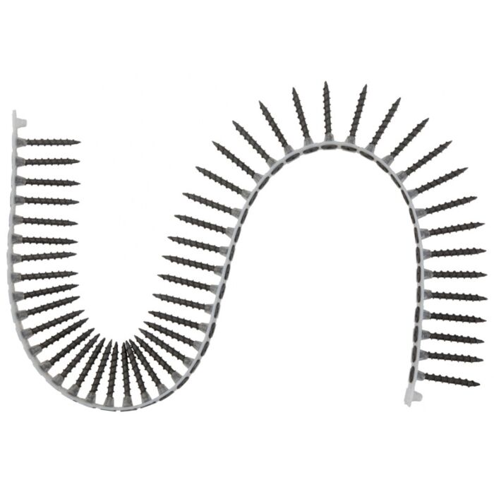 Gipsplaatschroef grove schroefdraad op strip 3,9 x 45 (1000 st)