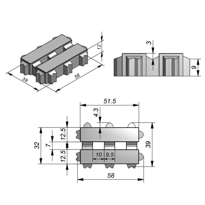 Grasslines Big betondal