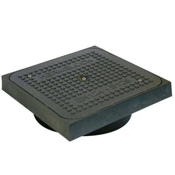 Hermelock Deksel SBR Ø315 - 40 x 40 cm