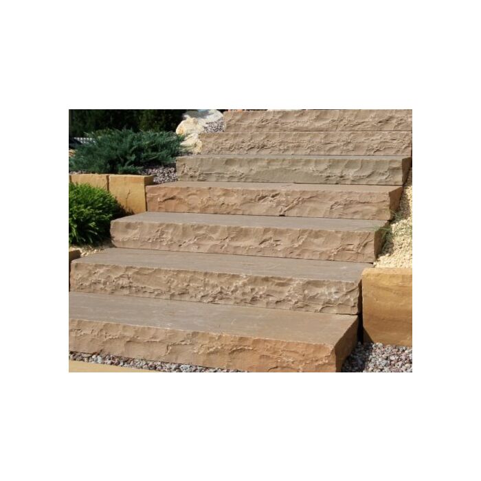 kandla bruin traptredes 100 x 35 x 15 cm