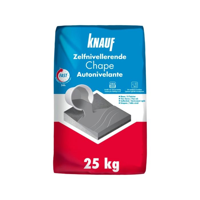 Knauf zelfnivellerende chape