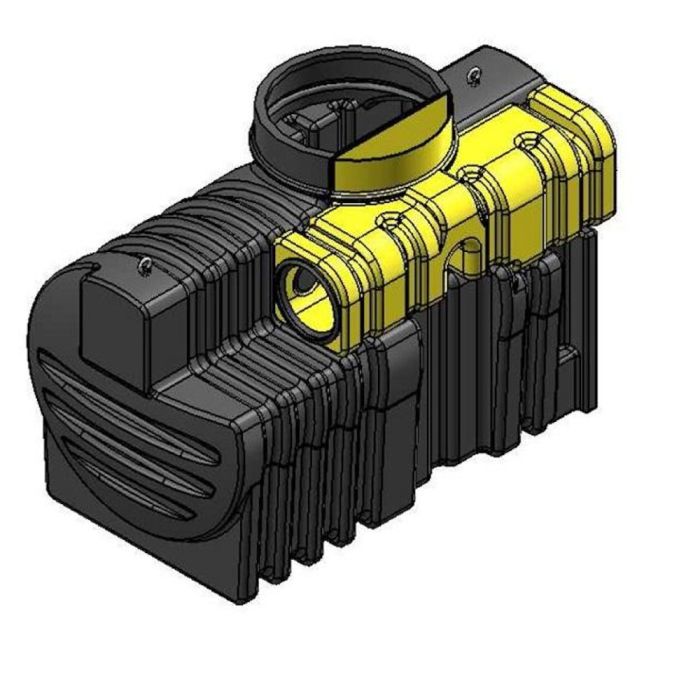 DS KWS afscheider met bypass PSDC10