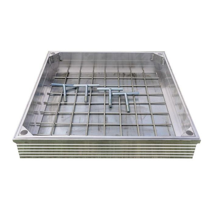 LSDRAIN LIGHT Tegeldeksel 90 x 90 x 6 cm