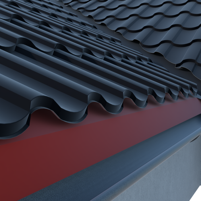 Metigla Dakplaat MPF1 Gootslab