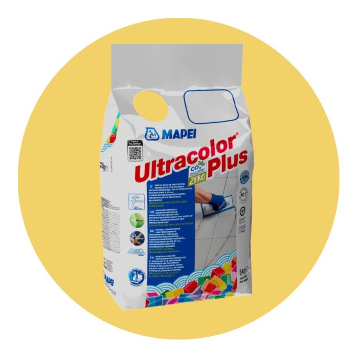 Mapei Ultracolor Plus Voegmortel 150 Geel 5 kg