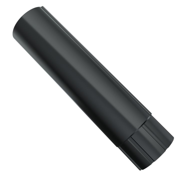 Metigla Dakgoot #10 Tussenpijp 100 cm - Ø125/88 mm [RAL 9005]