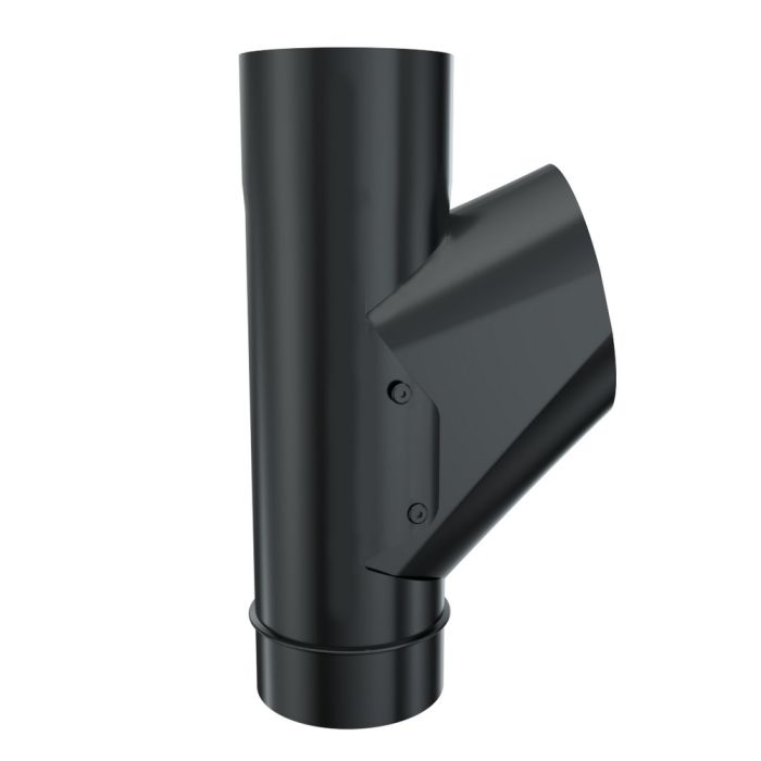 Metigla Dakgoot #12 Vertakkingsstuk - Ø125/88 mm [RAL 9005]