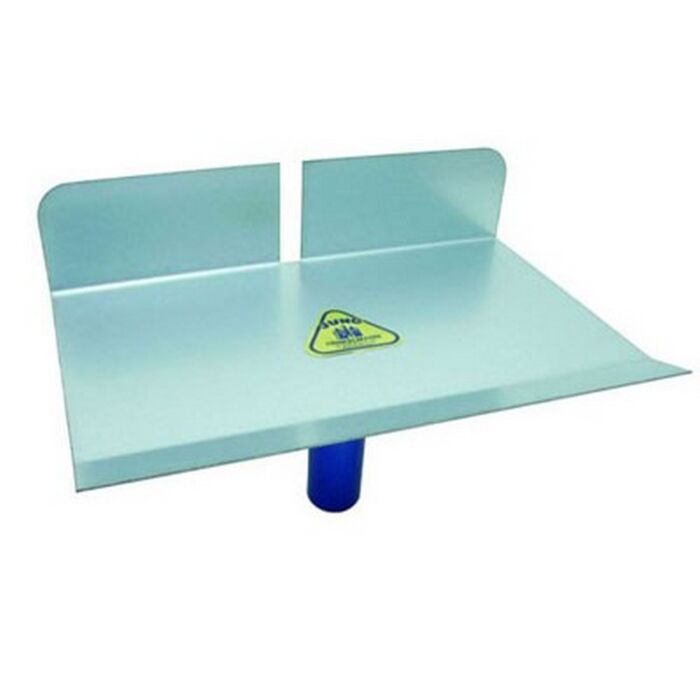 Inox voegbord centraal 190x280mm