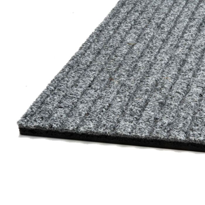 Vloermat naaldvilt geribbeld