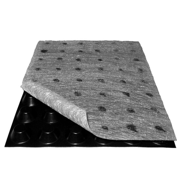 Noppenfolie + Geotextiel 8P-DUO 1 x 20 m (rol)