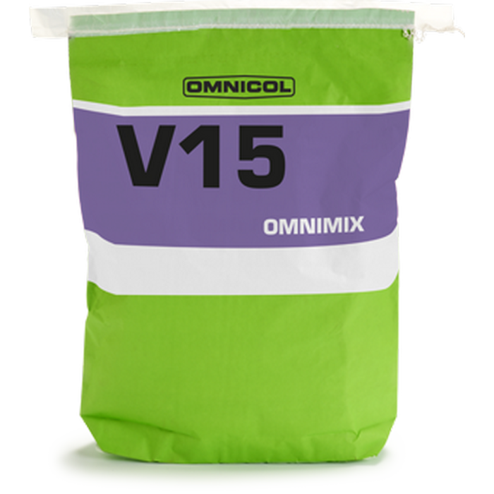 Omnicol Omnimix V15 grijs 25 kg 
