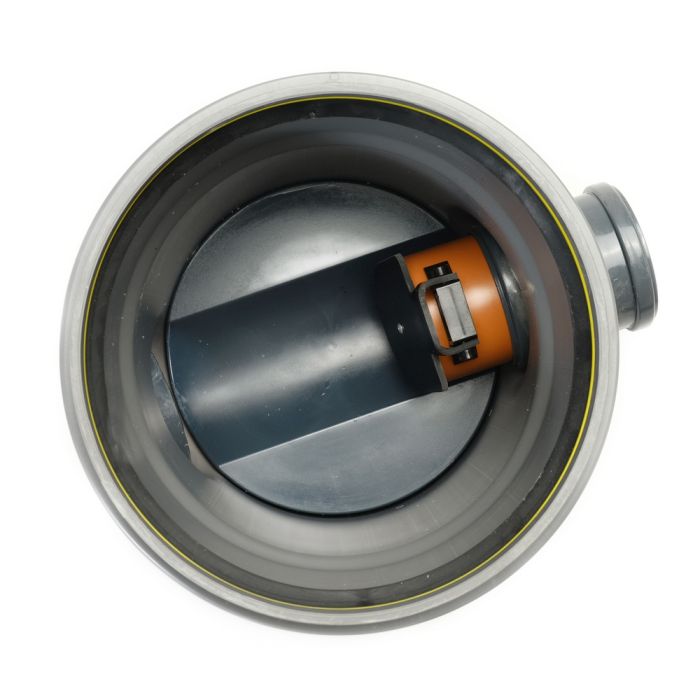 Toezichtput Ø315 H50 cm met eindklep Ø110 / aansluiting Ø110 mm