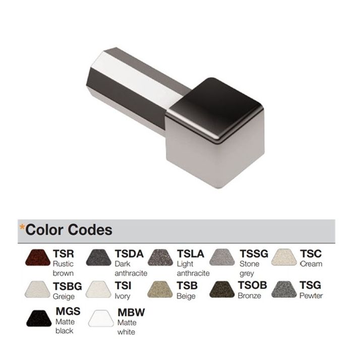 Schluter ED Q buitenhoek