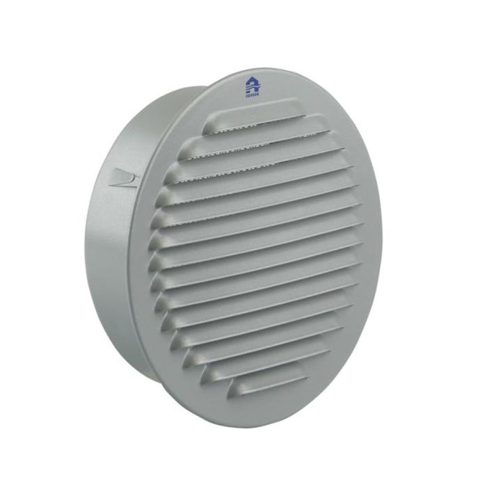Renson aluminium rond schoepenrooster 435/R grijs