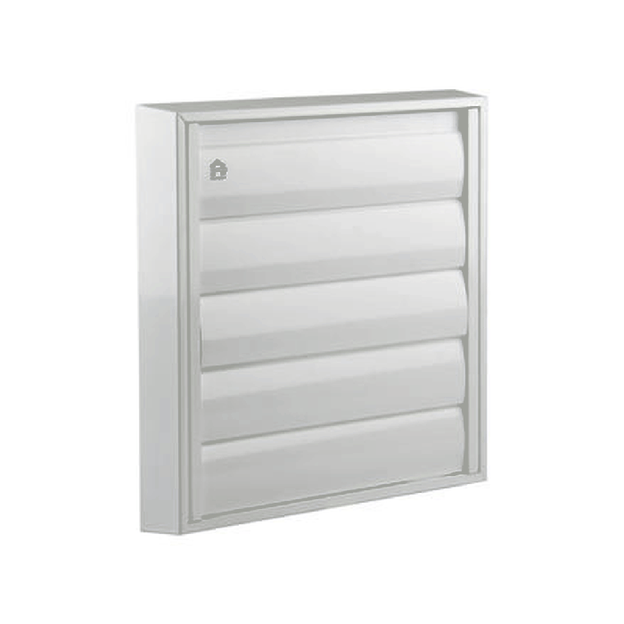 dampkaprooster zuiver wit 