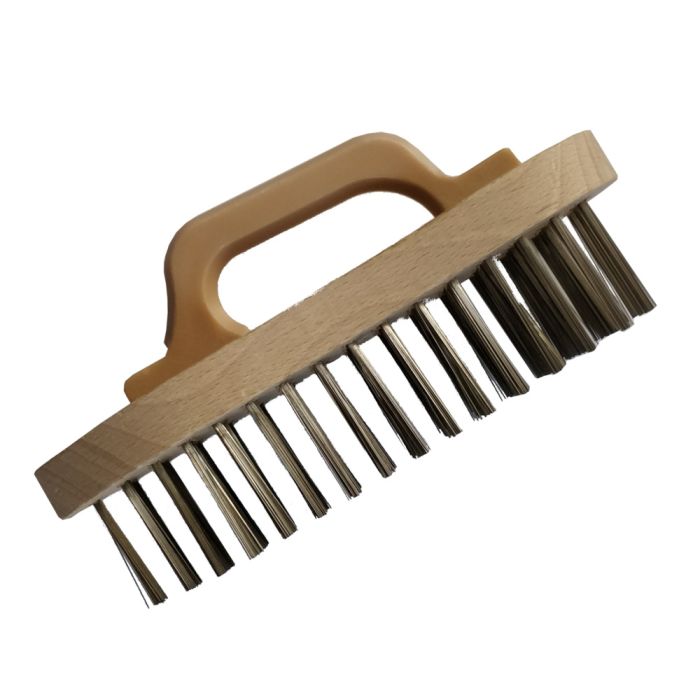 Staalborstel met handvat