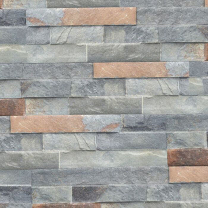 stoneface keramische steenstrips copper