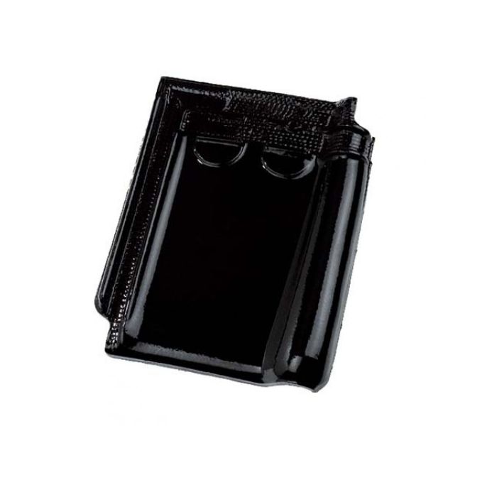 Koramic Stormpan 44 Zwart Geglazuurd 738 dakpan