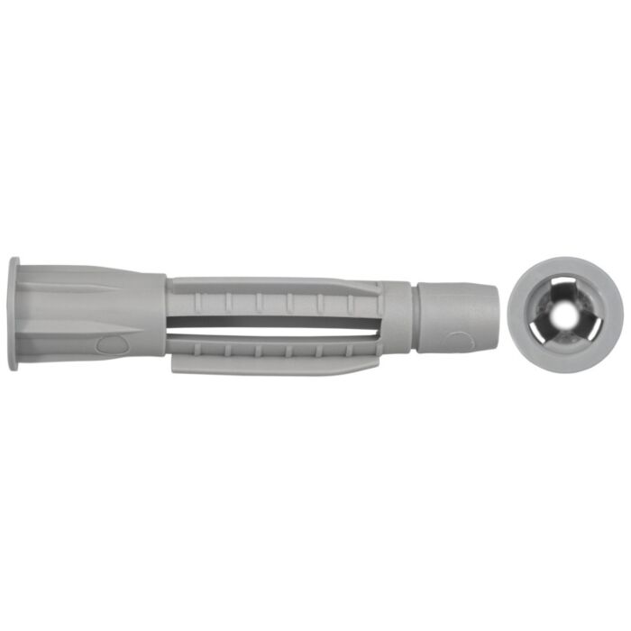 SWG Hollewandplug met kraag polyethyleen