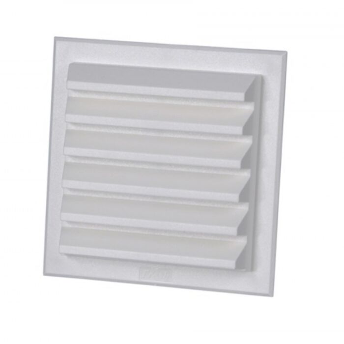 Tilmar Fresh ABS-buitenmuurrooster wit