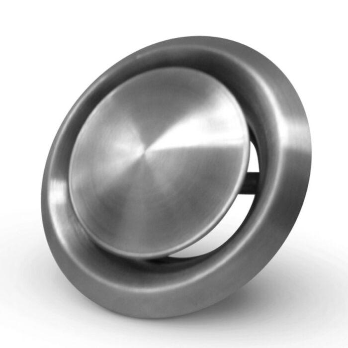 Tilmar RVS toe- en afvoerventiel