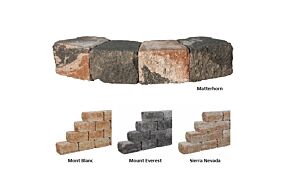 Redsun Combiwall Splitton trapezium Mont Blanc