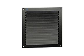 schoepenrooster aluminium renson 436 zwart