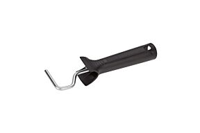 Beugel 5 - 7 cm Ø6 mm 19cm met zwart kunststof handvat