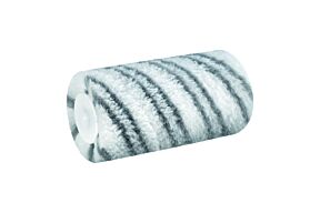 Reserverol 12 cm K30 polyester 12 grijze streep glad 2 stuks