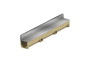 ACO euroline 100 discreet inox