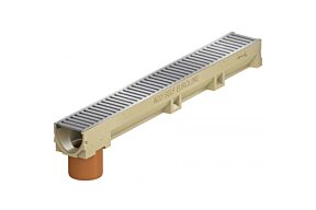 ACO Euroline 100 galva rooster + uitloop