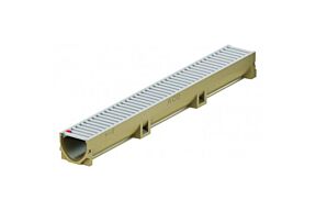 ACO Euroline 100 natural grey