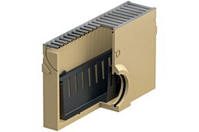 ACO Euroline 100 Zandvanger shadow grey rooster