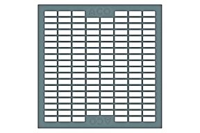 ACO Europoint maasrooster kunststof