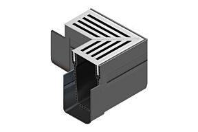 ACO slimline aluminium hoekstuk